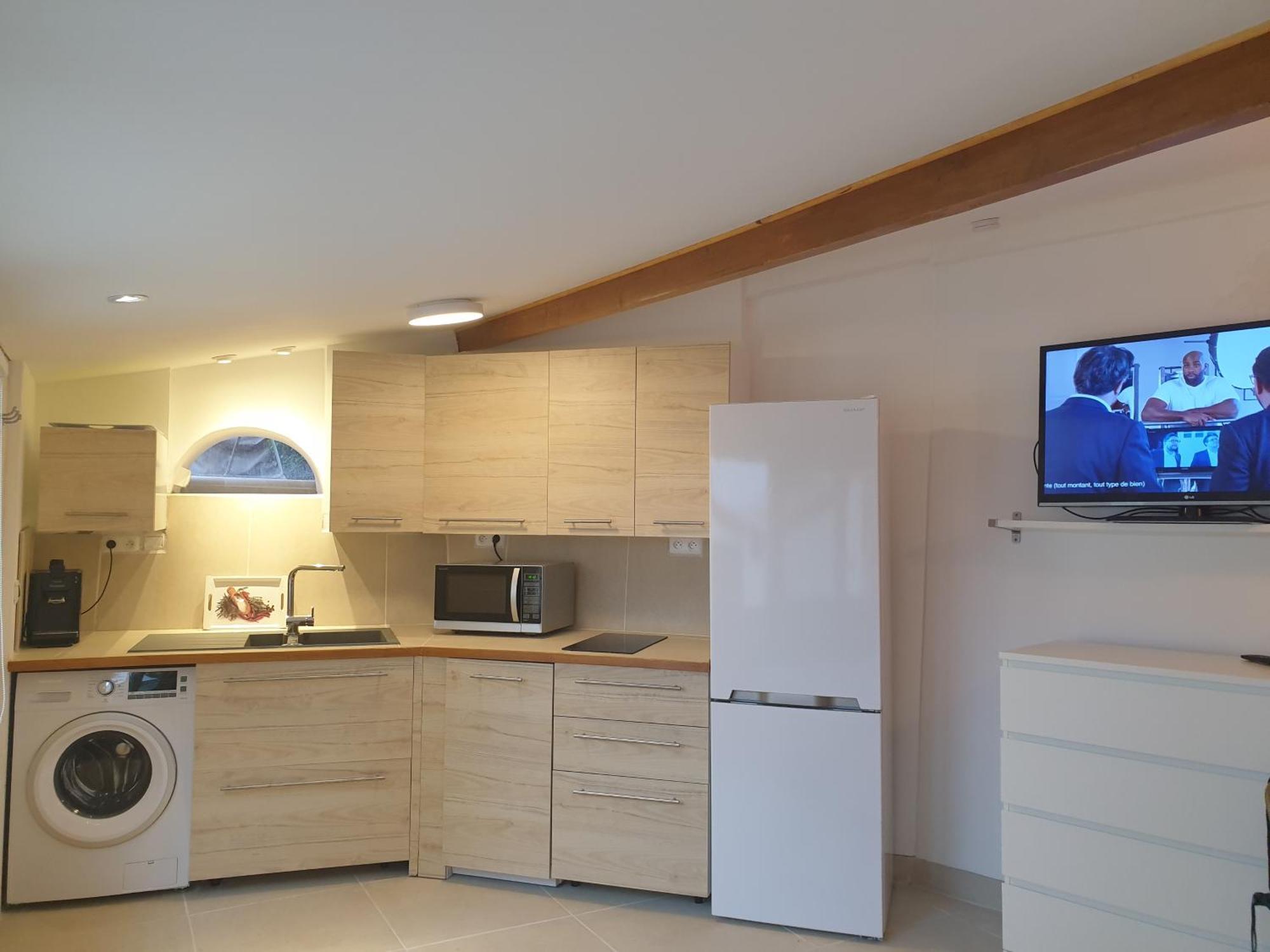 סן-מנדרייה-סור-מר Petite Etoile De Mer - Studio Hyper Equipe A 150M D'Une Plage De Sable Fin Grande Terrasse Presqu'Ile De Charme מראה חיצוני תמונה